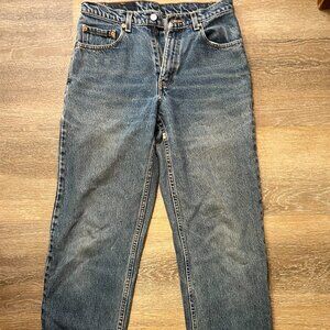 Levi's 550 Relaxed Fit Jeans 30x32 - Earthy Boho Classic